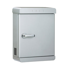 かもんポスト　ＰＡＳＴ（パスト）右開き　メタリックシルバーＰＳＴ－Ｒ－ＭＳ