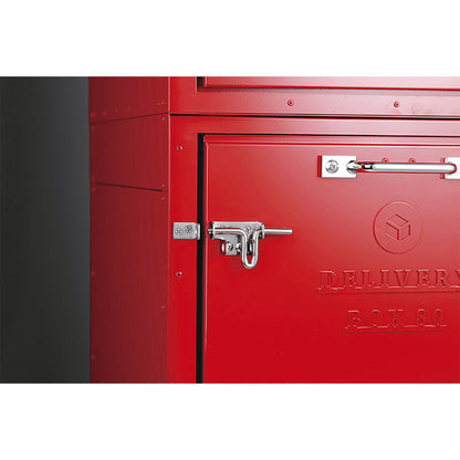 かもんポスト　ＤＥＰＯ　宅配ＢＯＸ１００　右開き　グレーＤＰ－１００－Ｒ－ＤＧＹ