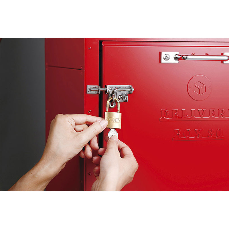 ＤＥＰＯ　宅配ＢＯＸ８０　レッドＤＰ－８０－ＤＰＥ