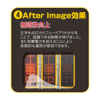 フルカラーソーラーＶ　ｆｏｕｒ　ＳＬ電光板縦型