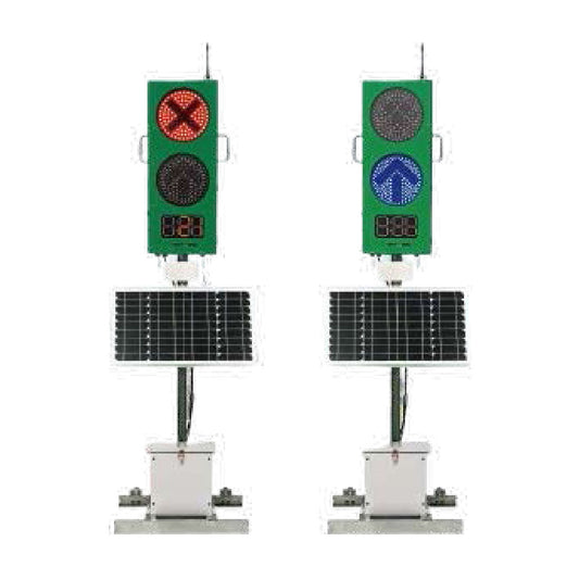 【要送料見積あり】ミリ波レーダー対応ＬＥＤ信号機「ミリパ！」