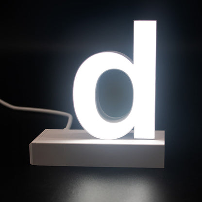 ａｂｃＭＩＸ　マグネット連結文字　ＨＡ７５シリーズ　アルファベット小文字　【ｄ】