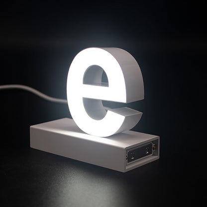 ａｂｃＭＩＸ　マグネット連結文字　ＨＡ７５シリーズ　アルファベット小文字　【ｅ】