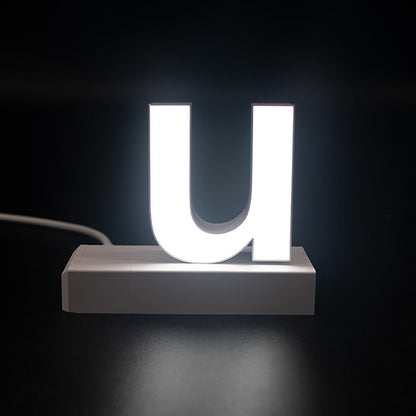 ａｂｃＭＩＸ　マグネット連結文字　ＨＡ７５シリーズ　アルファベット小文字　【ｕ】