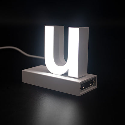 ａｂｃＭＩＸ　マグネット連結文字　ＨＡ７５シリーズ　アルファベット小文字　【ｕ】