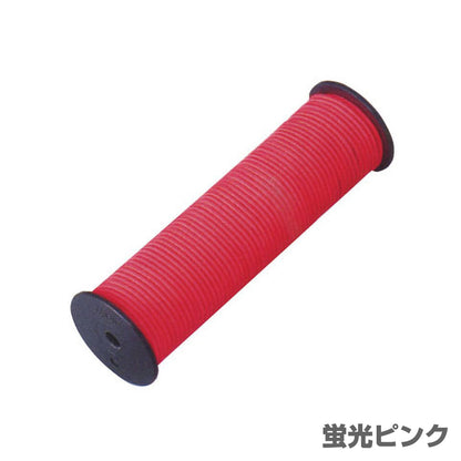 蛍光ゴム水糸　ピンク/イエロー　φ3mm×30m