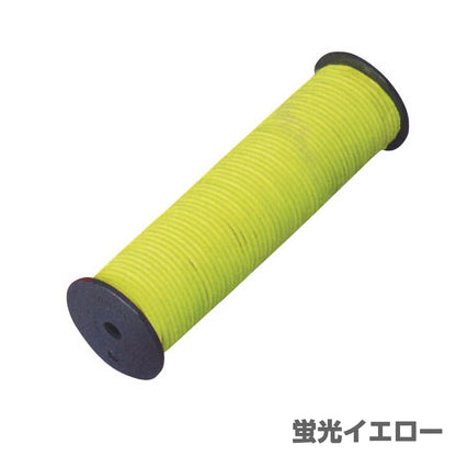 蛍光ゴム水糸　ピンク/イエロー　φ3mm×30m