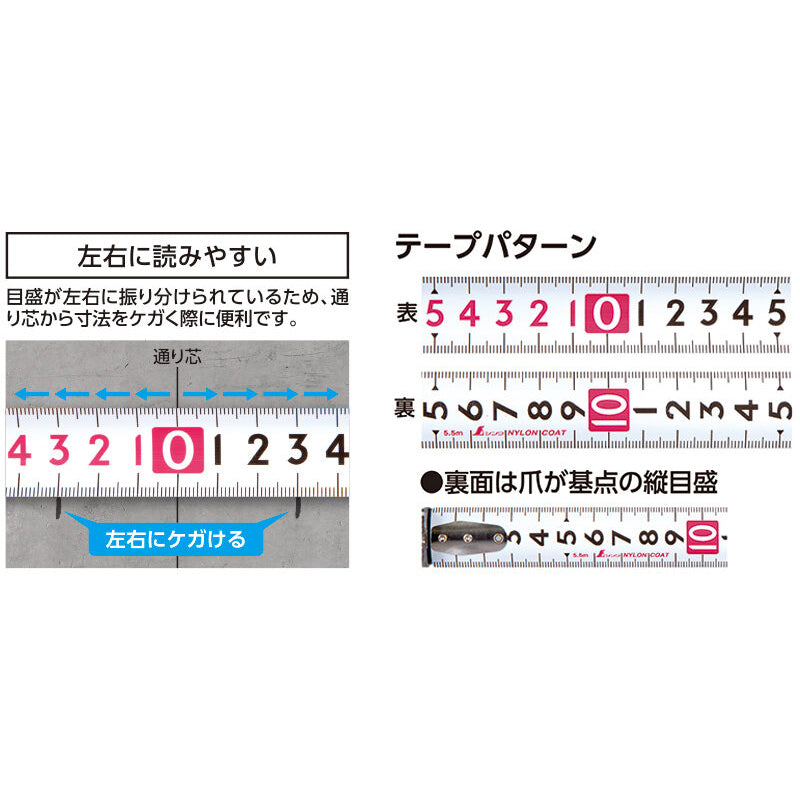 コンベックス　フィットギア　２５㎜－５．５ｍ