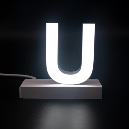 ａｂｃＭＩＸ　マグネット連結文字　ＨＡ１００シリーズ　アルファベット大文字　【Ｕ】