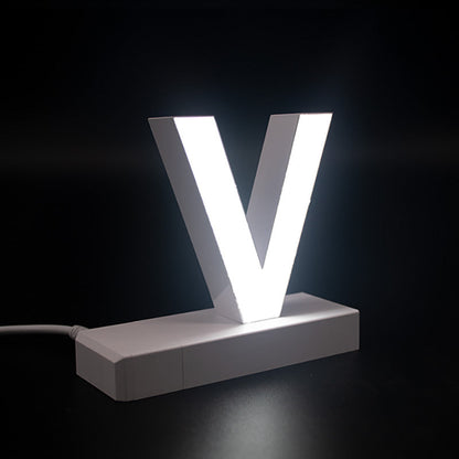ａｂｃＭＩＸ　マグネット連結文字　ＨＡ１００シリーズ　アルファベット大文字　【Ｖ】