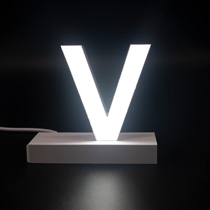 ａｂｃＭＩＸ　マグネット連結文字　ＨＡ１００シリーズ　アルファベット大文字　【Ｖ】