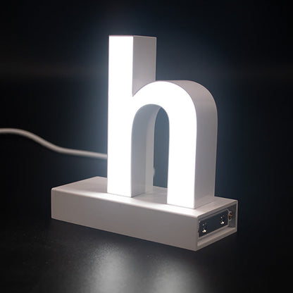 ａｂｃＭＩＸ　マグネット連結文字　ＨＡ１００シリーズ　アルファベット小文字　【ｈ】