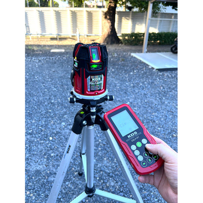 KDS 電子整備ﾘｱﾙｸﾞﾘｰﾝﾚｰｻﾞｰﾌﾙﾗｲﾝ受光器三脚