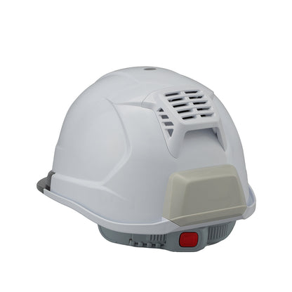 送風機内蔵ヘルメット Windy Helmet スモーク/クリア/グリーン