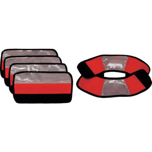 ハーネス用反射パッド（ＸＷ）Ｘ型　ホワイト