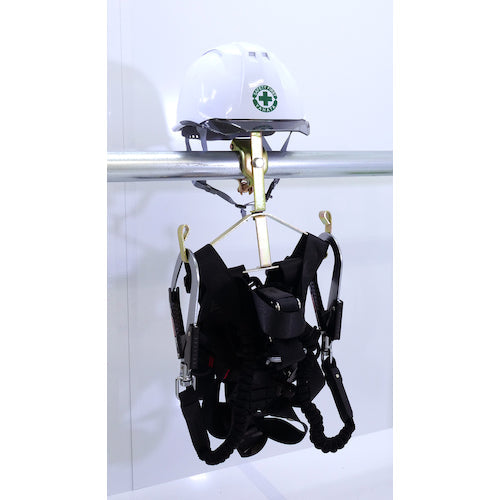 安全ラック　フルハーネス　タイプ０１　ヘルメット台座付き