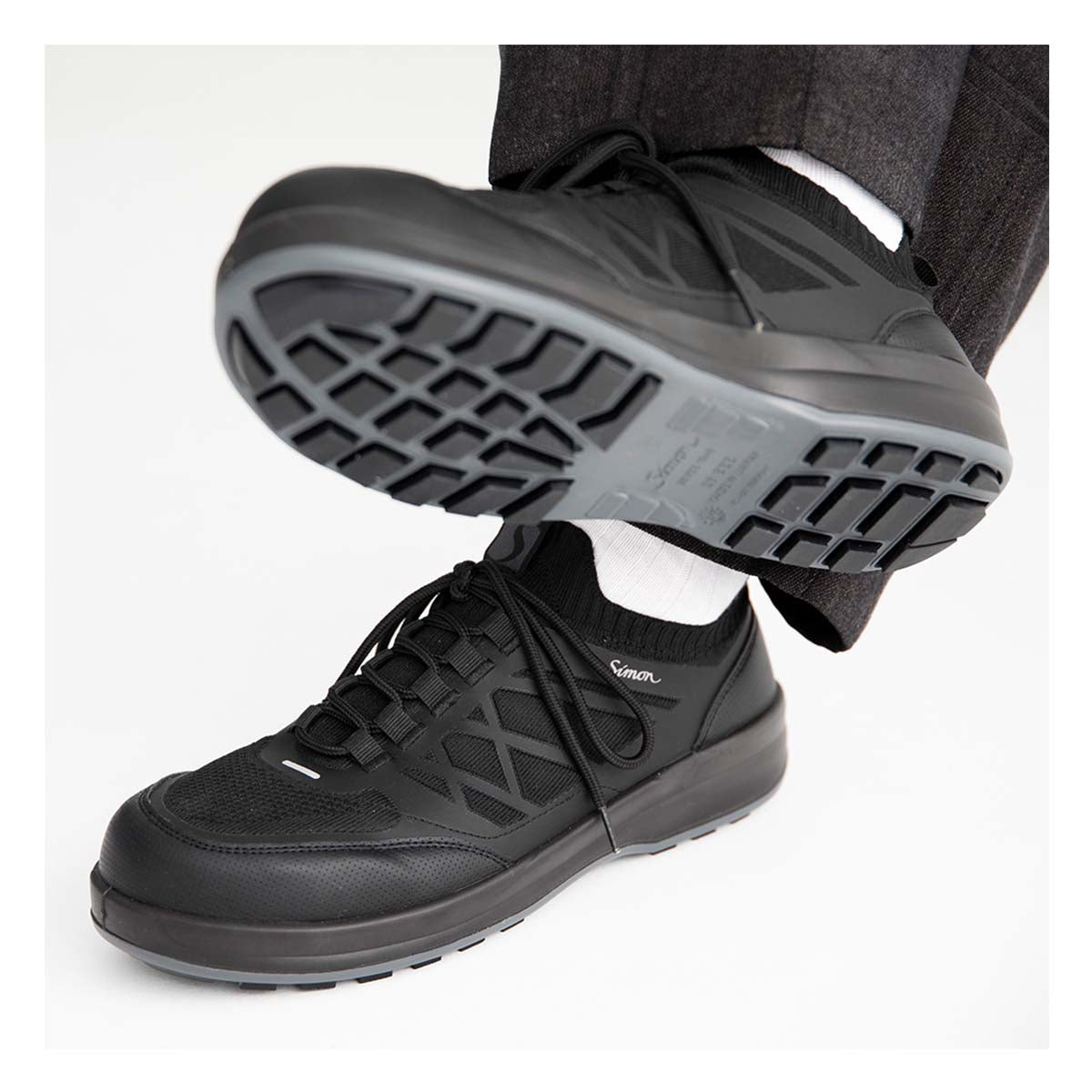 プロアクティブスニーカー(SX３層底F)SL12RE（サイズは22.0～30.0cmから選択）