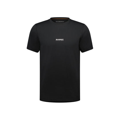 【マムート】ＱＤロゴプリントＴシャツ　００２５３　ＰＲＴ１　ブラック
