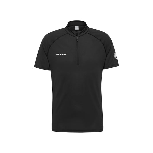 【マムート】ハーフジップＴシャツ（通気性＋速乾性＋軽量）