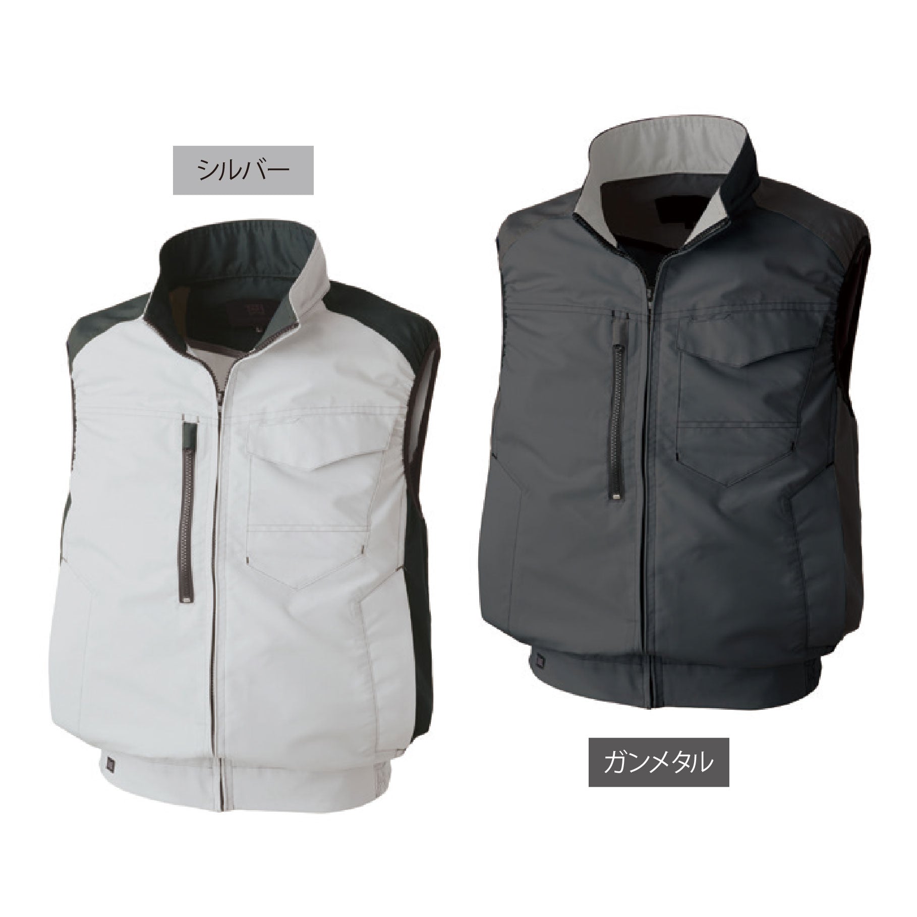 TW standard 空調服ベスト TWK176 – GREEN CROSS-select 工事現場の