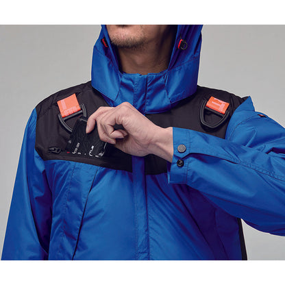 バートル ACフーディジャケット カーディナル M～3XL