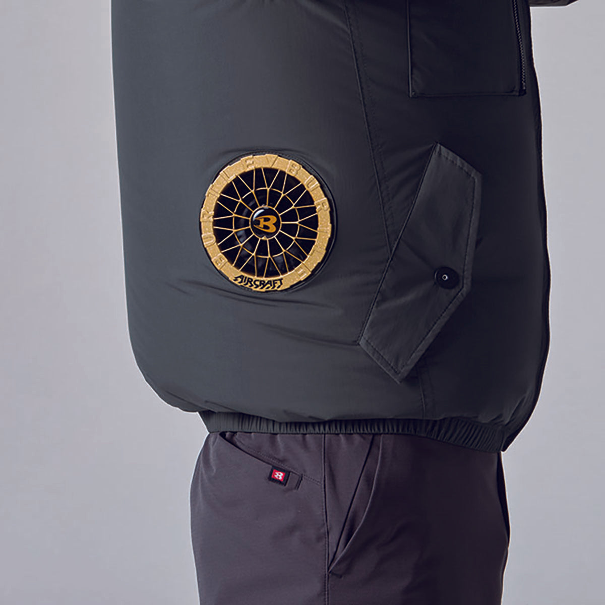 バートル ACタクティカルブルゾン ブラック M～3XL