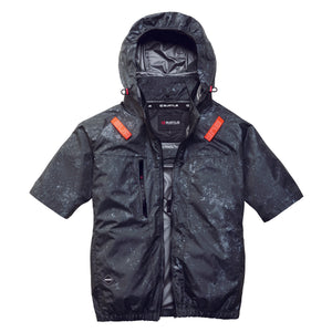 バートル AC半袖ブルゾン（ユニセックス）HB ストームブラック M～3XL