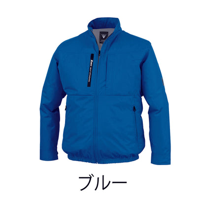 空調服®長袖ブルゾン　S～LL　19ディープネイビー/22シルバーグレー/40ブルー