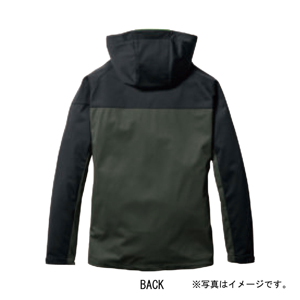 BURTLE ストレッチパーカ　ブラック