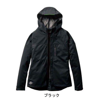 BURTLE ストレッチパーカ　ブラック