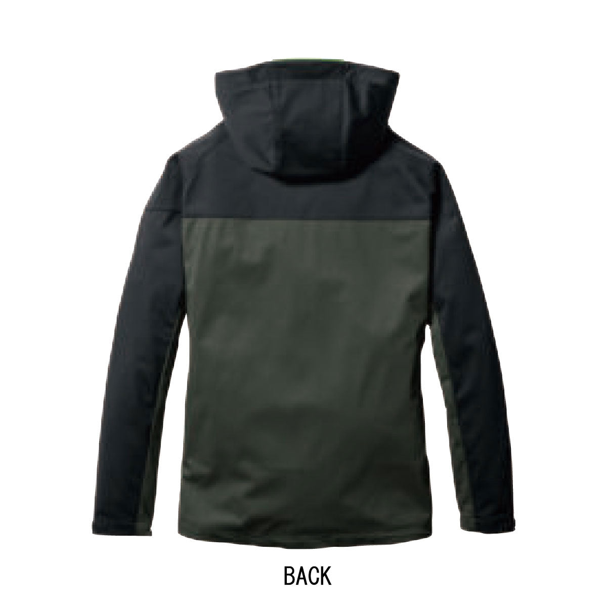 BURTLE ストレッチパーカ　アッシュグレー