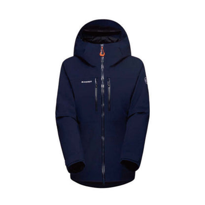 マムート　レディース防寒ジャンバー　marine【Stoney HS Thermo Hooded Jacket AF Women】