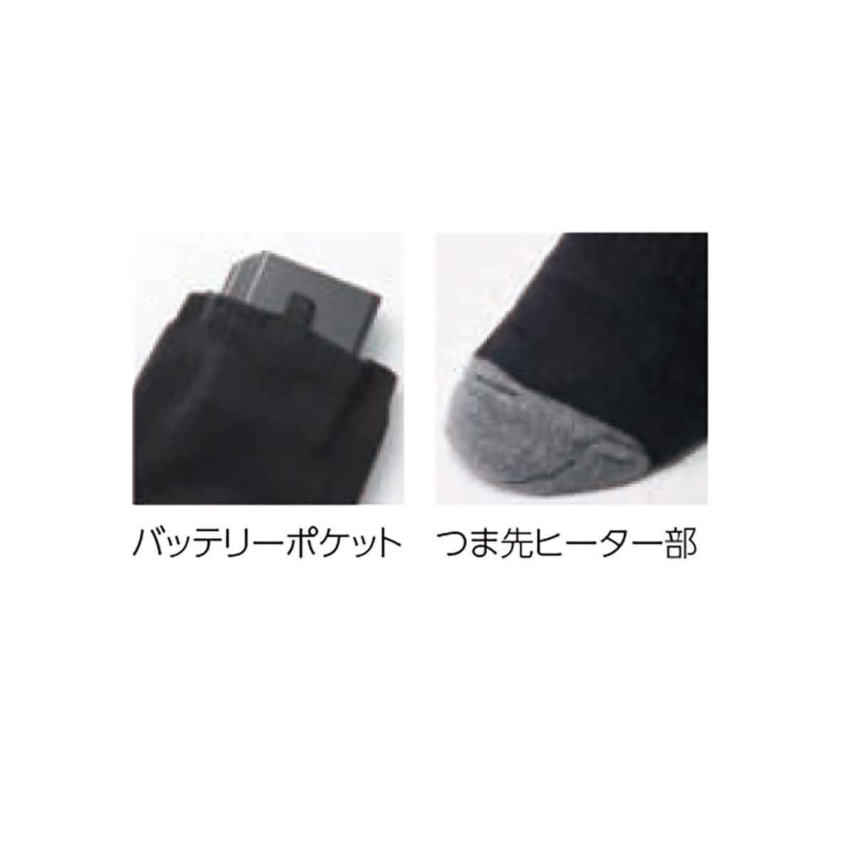 ヒートオーバーフット バッテリーセット