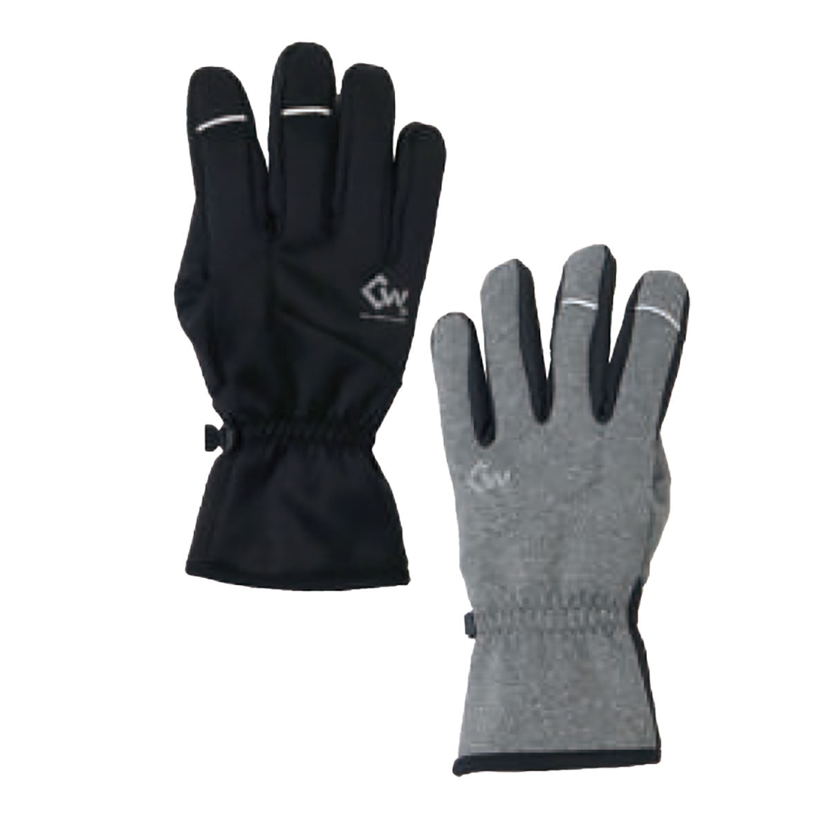 フリースソフト防水防寒グローブ シリコーンすべり止め付