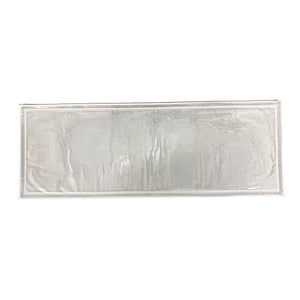メッシュチョッキ用ロゴシート　2枚1組　白