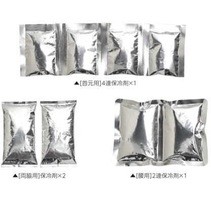 フルハーネスベストCOOL専用保冷剤セット　FHV-CST