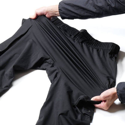 ４ＷＡＹストレッチレインカーゴパンツ　ブラック　ＣＲ－９０５０