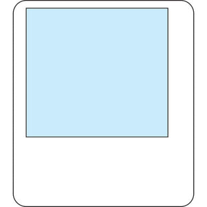 差込ワッペン　白色