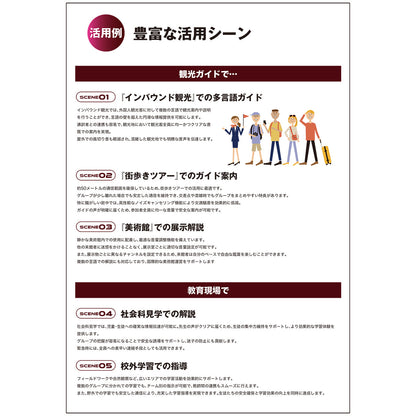 ワイヤレスガイドシステム　（送信機） 基本セット　ビービーガイド　Bb Guide TX