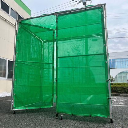 ５面はつり用飛散防止柵