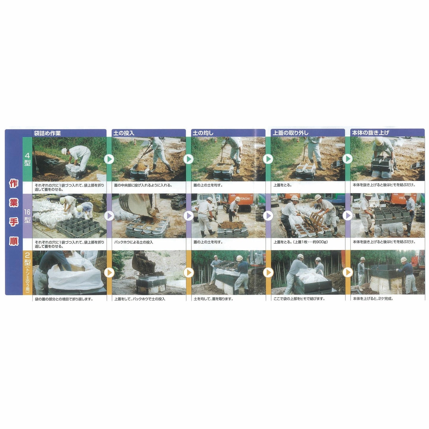 【要送料見積あり】ビービーワーカー２型ゼロ５（大型土嚢２袋製作／回）