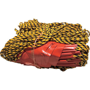 Ｆ＆Ｒ標識ロープ　６ｍｍＸ２００Ｍ　赤旗３Ｍピッチ