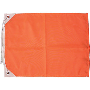 蛍光旗　蛍光オレンジ