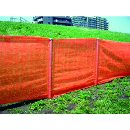 メッシュフェンス　黄色巾１ｍＸ５０ｍ