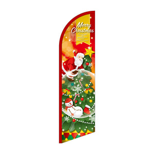 セイルバナー大　ＭｅｒｒｙＣｈｒｉｓｔｍａｓ　スノードーム　Ｎｏ．２５８３９　Ｗ９００×Ｈ３３２０