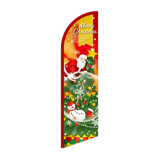 セイルバナー大　ＭｅｒｒｙＣｈｒｉｓｔｍａｓ　スノードーム　Ｎｏ．２５８３９　Ｗ９００×Ｈ３３２０