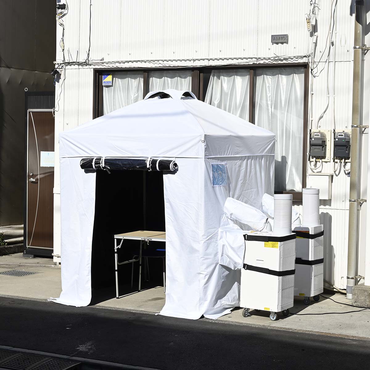 移動式クールシェルター（屋外用）180ｃｍタイプ