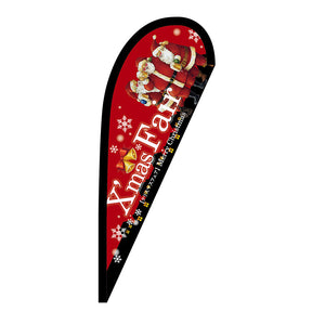 Ｐバナー小　Ｘｍａｓ　Ｆａｉｒ　赤　Ｎｏ．６４４１６　Ｗ６７０×Ｈ１６５０