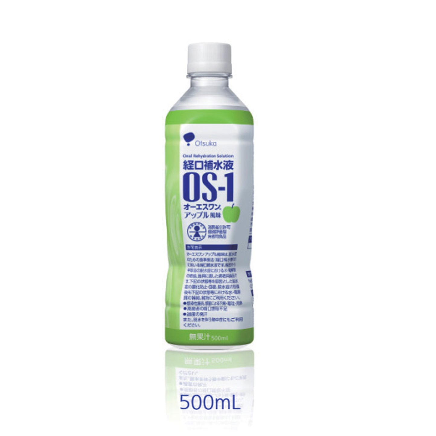 経口補水液 OS-1（オーエスワン）アップル風味　500ml　24本入　