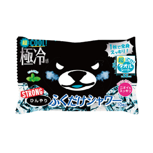 ひんやりふくだけシャワーストロング　ミントの香り　-